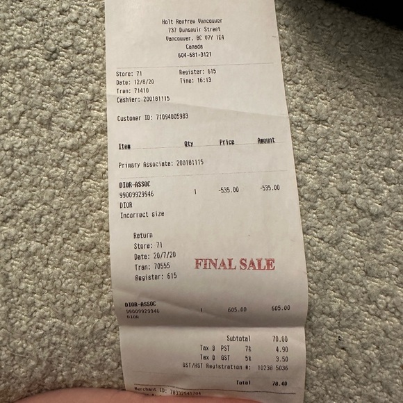 Dior sunglasses all black with gradient lenses - like new - Picture 5 of 5